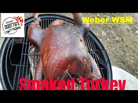 How to smoke a turkey on a weber wsm