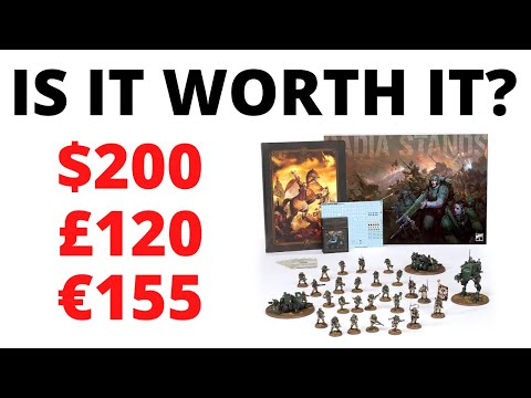 Is the Astra Militarum Army Set a GOOD DEAL? Prices, Contents and Points Discussed...