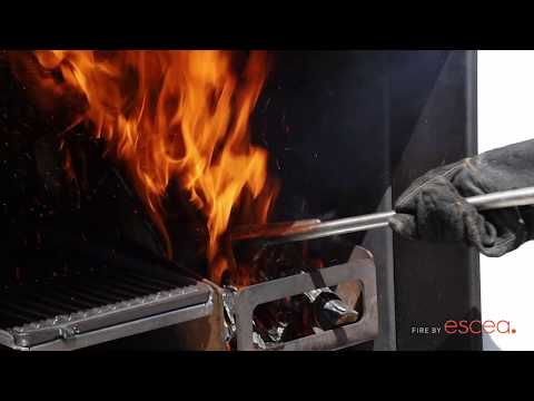 Escea EK Series Outdoor Fireplace Kitchen