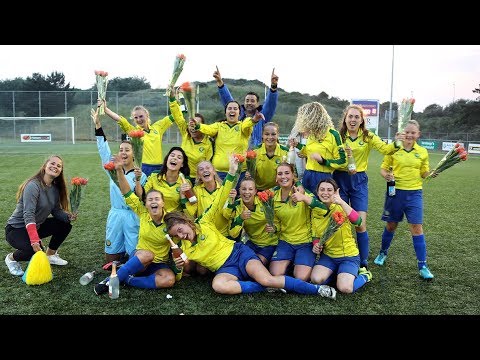Kampioenschap Dames SV Zandvoort tegen DSS Haarlem