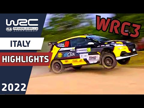 WRC Rally Highlights : WRC Rally Italia Sardegna 2022 : WRC3 Friday