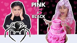 Funniest Pink Vs Black Challenge | Pari&#39;s Lifestyle