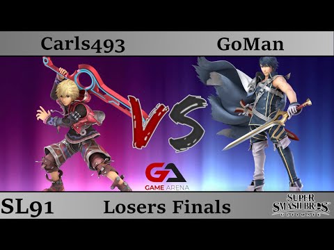 SmashLAN'd 91 - Losers Finals: Carls493 (Shulk) vs GoMan (Chrom)