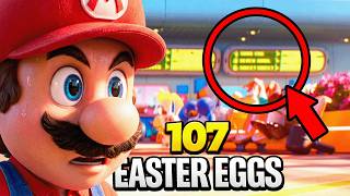 TODOS os EASTER EGGS de SUPER MARIO GALAXY O FILME