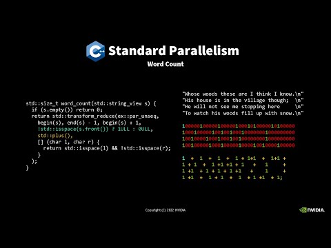 C++ Standard Parallelism - Bryce Adelstein Lelbach - GTC 2022 - S41960