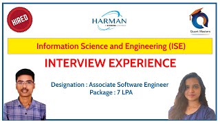 Harman Interview Experience  | Designation: Associate Software Engineer