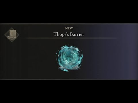 Thops Barrier | Sorcery Spell Location | Elden Ring