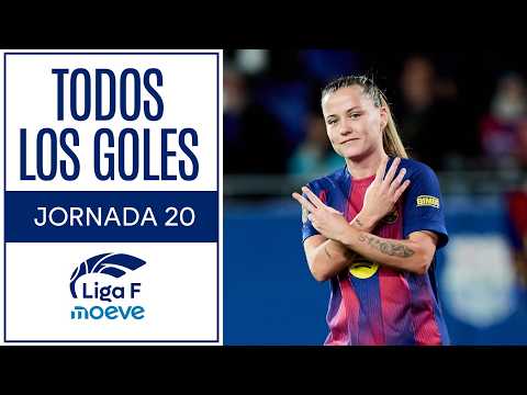 ALL THE GOALS FROM MATCHDAY 20 | Liga F Moeve