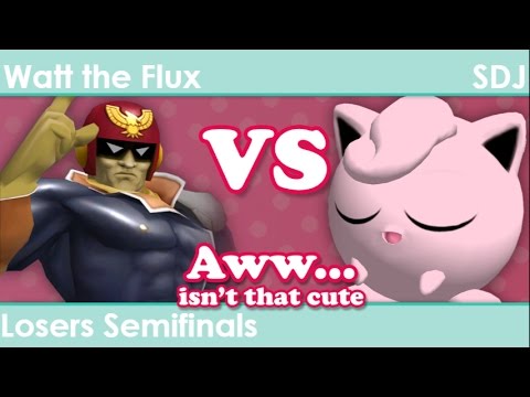 AITC 3 - Watt the Flux (C Falcon) vs SDJ (Jigglypuff) Losers Semifinals - Melee