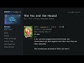 Opening Closing To The Fox And The Hound 1981 On Freeform Live TV Airing 5 4 2024