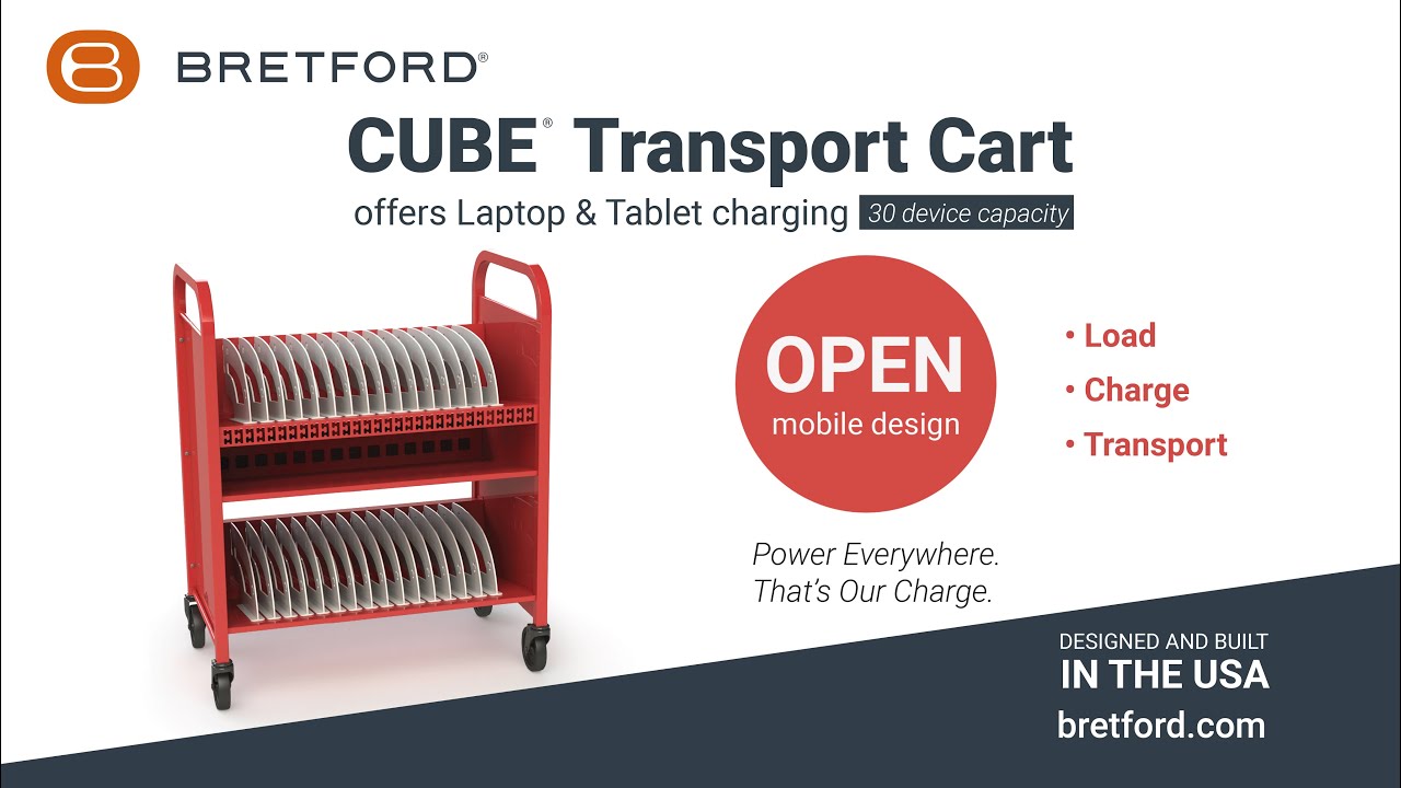 The CUBE Transport Charging Cart