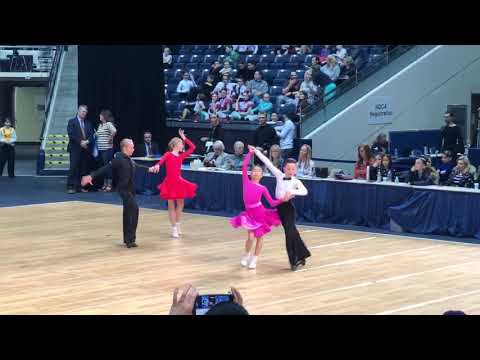 Rumba - 2019 US National DanceSport Championship Final - Jaslyn and Jacob - Age 10