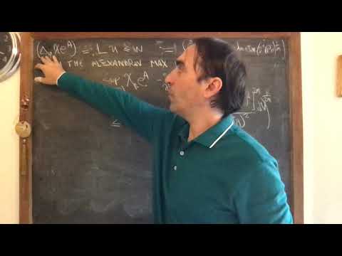 Simone Calamai - 7of8 - Constant Scalar Curvature Kähler metric (CscK) problem: A priori estimates