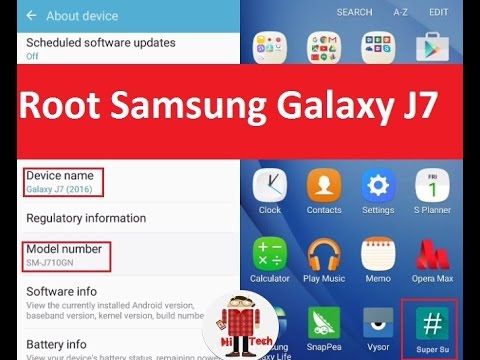 How to Root Galaxy J7 2016 (SM-J710GN/FN)-6.0.1 Marshmallow Video