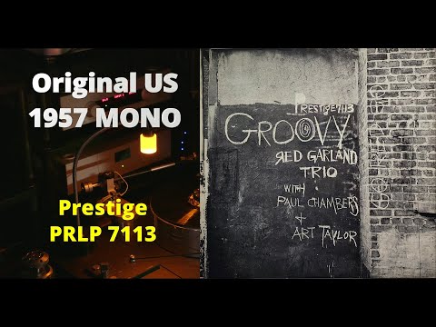 [LP Live] Groovy / The Red Garland Trio, 1957 Original MONO (Prestige PRLP 7113) Full