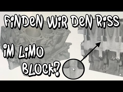 Wir röntgen den gebuchsten RS4 Limo Block bei YXLON! Finden wir einen Riss? | Philipp Kaess |