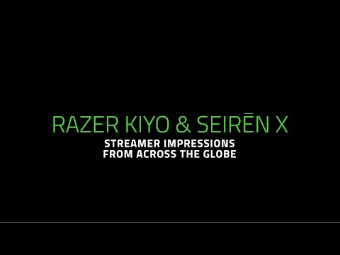 Internetinė kamera Razer Kiyo - Streaming Camera with Ring Lighting (USB Webcam, HD Video 720p, 60 FPS, Compatible with Open Broadcaster Software, Xsplit, Autofocus, Camera Clip, Tripod Connection) Juodas video
