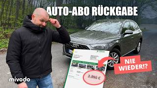 Auto-Abo Rückgabe: So sieht die Endrechnung aus | Erfahrung mit Sport Auto Plus