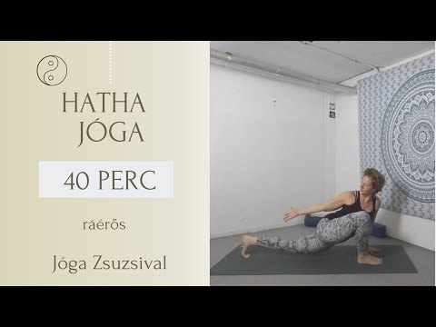 40 perc HATHA JÓGA - ráérős - Jóga Zsuzsival