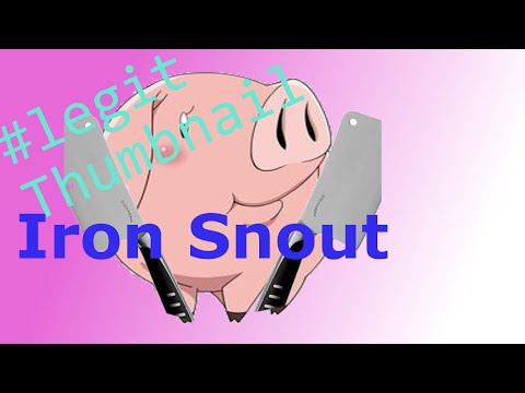 Iron Snout - Kung Fu pig