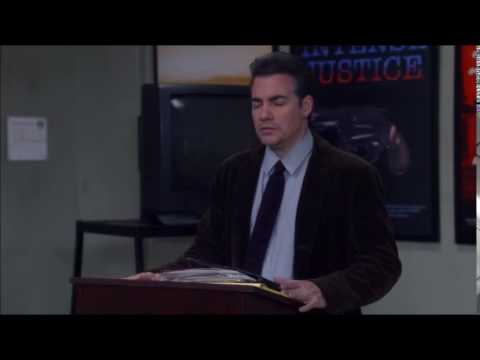 Professor Garrity responds to Abed's Nic Cage Impression