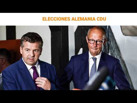 🔴DIRECTO | Elecciones Alemania | Rueda de prensa de la Unión Democristiana | RTVE Noticias