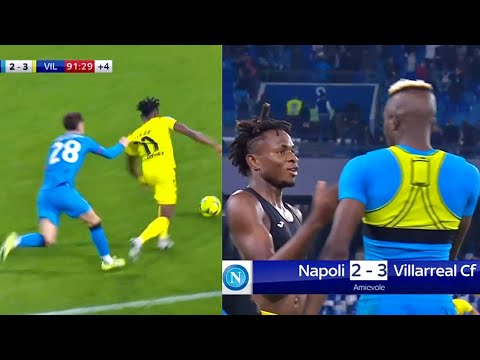 Samuel Chukwueze vs Napoli | SKILLS & Osimhen SHIRT SWAP | WELCOME TO MILAN 🇳🇬