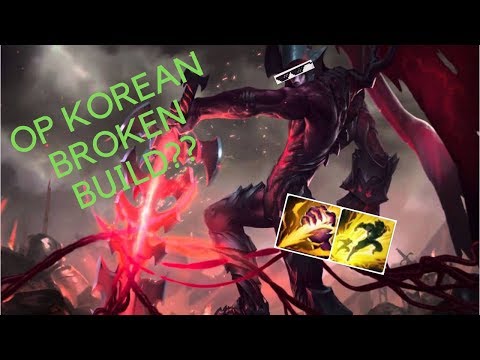 OP Korean Build - Is it Broken Aatrox