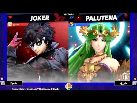 Eyeris (Joker) vs aj__siv (Palutena) - SSB India May 5