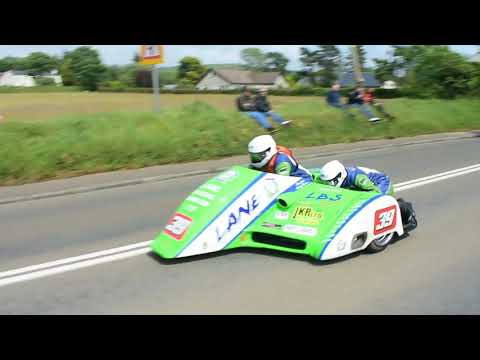 Third Practice/qualifying Isle of Man TT 2019 Road Racing Side cars