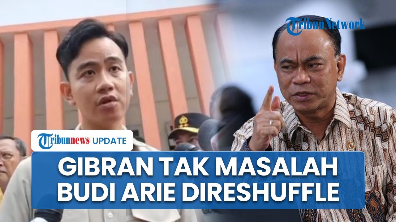 Respons Gibran saat Sri Mulyani-Budi Arie Direshuffle, Tegaskan Prabowo Pertimbangkan Matang
