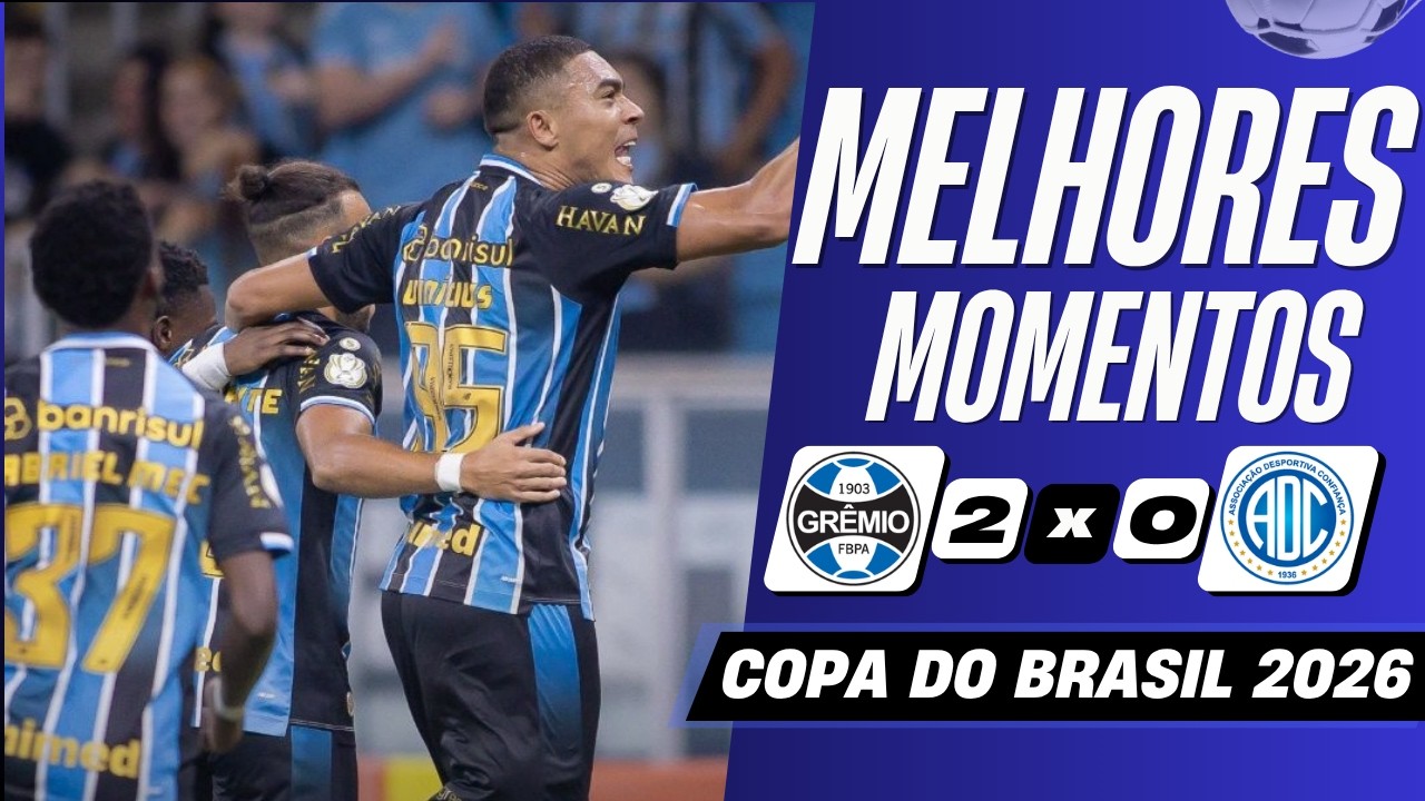 Grêmio vs Confiança Highlights