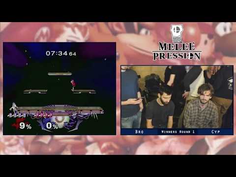 Super Melee Pression #9 - Bro (Falco) vs. Cyp (Falco) - Winners Round 1