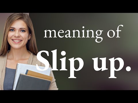 English Phrases Unveiled: "Slip Up"