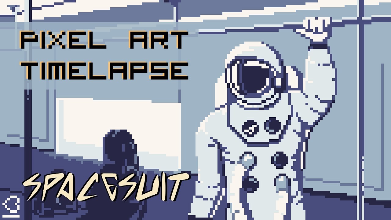 Pixel Art Timelapse - Spacesuit