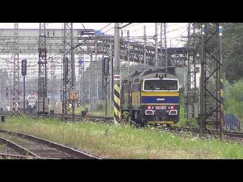 Duet AWT 753 České dráhy  na szlaku Bohumin-Ostrava