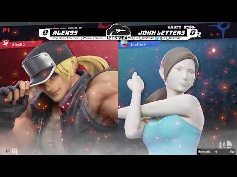 Pop Goes The Stock Winners Semis - Alex95 (Terry) Vs. John Letters (WiI Fit Trainer) - SSBU