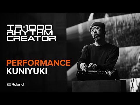 Roland TR-1000 Rhythm Creator | Kuniyuki Performance