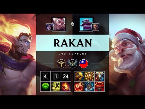 Rakan Support vs Braum - TW Challenger Patch 25.06