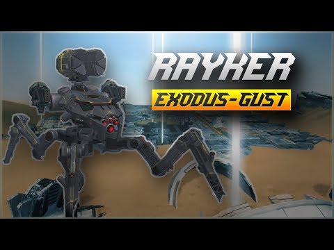 [WR] 🔥 Exodus Gust RAYKER - Compilation | War Robots