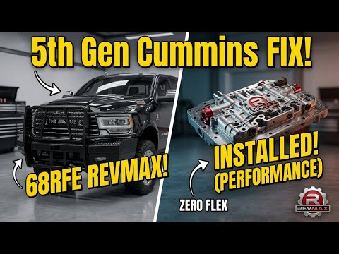 RevMax Zero Flex valve body installed on my 5th Gen | Cummins 68rfe