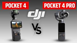 DJI Pocket 4 VS 4 PRO - What's Different?