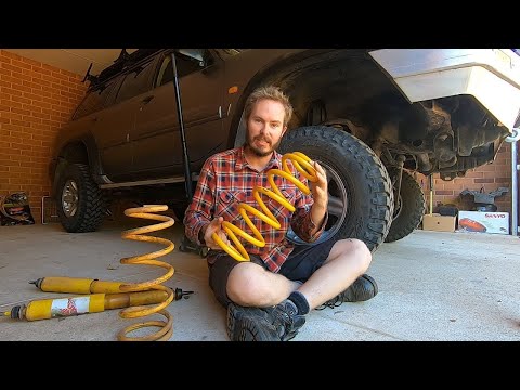 New suspension in the GU! GU Patrol suspension install how-to Video