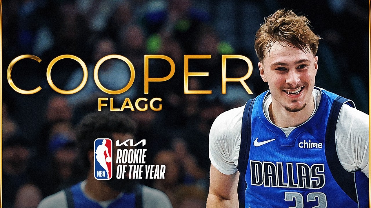 Cooper Flagg Is The 2025-26 @kia  NBA Rookie of the Year!