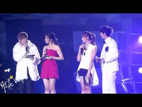 [111231]   f(Victoria) - MCing @ MBC Gayo Daejun [FANCAM]