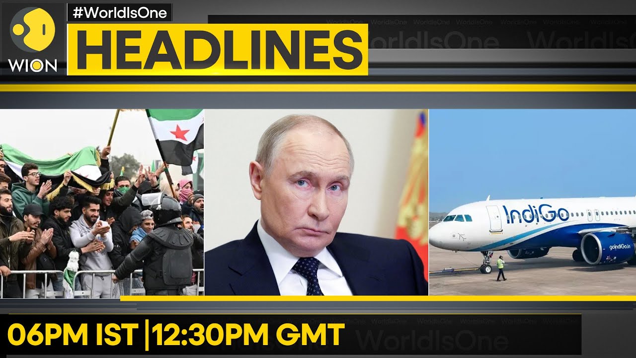 Kremlin Hails US National Security Policy | Syrians Mark One Year Of Assad's Fall | WION Headlines