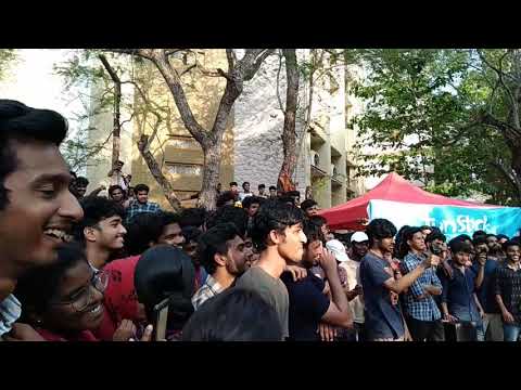 Dwani 2019 street show by Murray Malloy (sword swallowing)