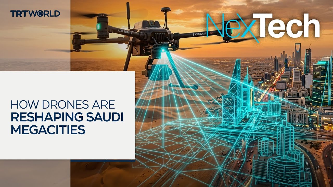 Saudi Arabia deploys drone technology to build 3D city models for Vision 2030 expansion