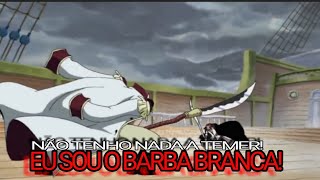 Barba Branca Edit (One piece) as nuvens...o cu se partiu em dois!#onepiece #HanagakiSan