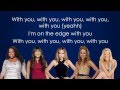 Glee - The Edge Of Glory (Lyrics)